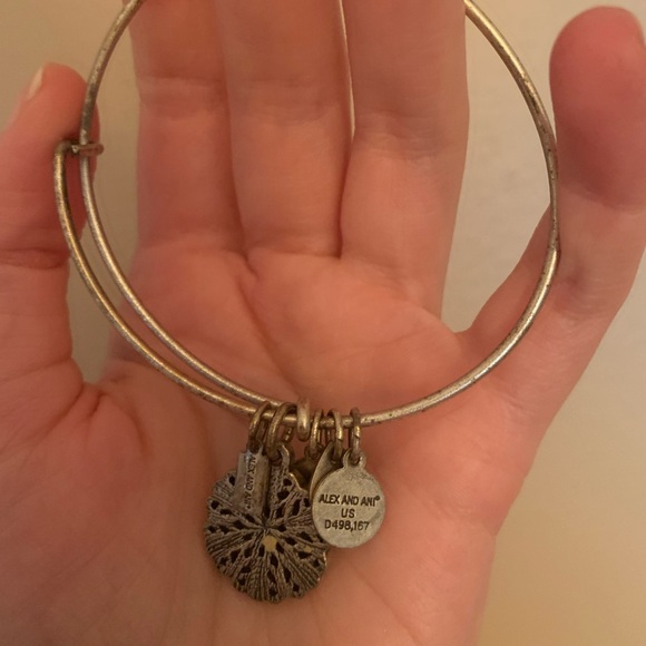 Alex and ani blue gem snowflake bracelet - Picture 2 of 2